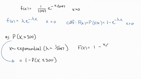 the-probability-density-function-of-the-time-to-failure-of-a-electronic-component-in-copier-in-hours-f-x-e-x14-1047-for-x0-a-a-component-lasts-more-than-3000-hours-before-failure-round-the-a-12434