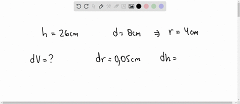 use-differentials-to-estimate-the-amount-of-metal-in-a-closed-cylindrical-can-that-is-26-cm-high-and-8-cm-in-diameter-if-the-metal-in-the-top-and-the-bottom-is-03-cm-thick-and-the-metal-in-t-26435