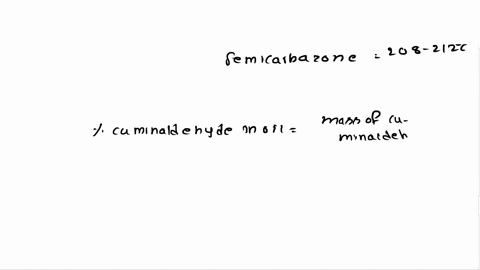 sample-data-for-the-steam-distillationderivatization-of-cuminaldehyde-experiment-mass-of-ground-cumin-10005-g-mass-of-cumin-oil-after-distillation-extraction-drying-and-evaporation-of-chclz-13726