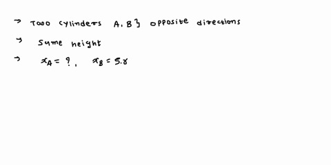 two-cylinders-a-and-b-move-in-opposite-directions-as-shown-starting-from-rest-and-from-the-same-height-assuming-the-masses-of-the-cord-and-pulleys-to-be-negligible-determine-the-displacement-89634