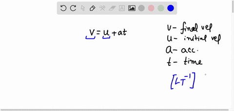 check-the-dimensional-correctness-of-a-given-physical-equation-v-u-at-24908