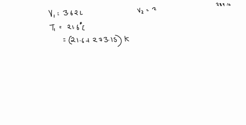 a-gas-sample-is-held-at-constant-pressure-the-gas-occupies-362-l-of-volume-when-the-temperature-is-216c-determine-the-temperature-at-which-the-volume-of-the-gas-is-349-l-tk-27315-t-c-34903