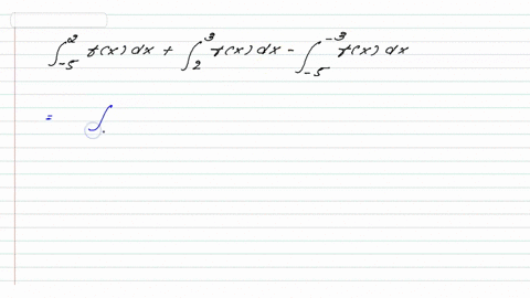 write-the-following-expression-as-a-single-definite-integral-of-the-form-f-fx-dx-3-fx-dx-1-fx-dx-ls-fx-dx-fx-dx-46925
