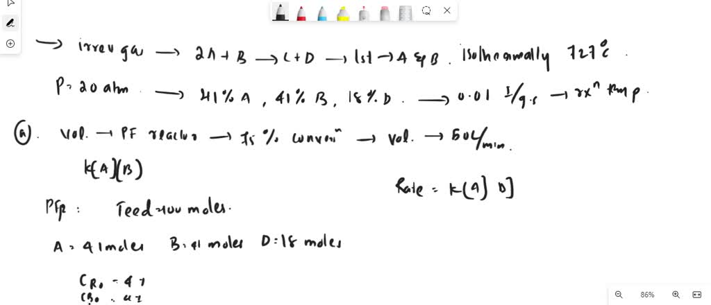 SOLVED: Trimerization Reactions. The Irreversible, Gas-phase ...