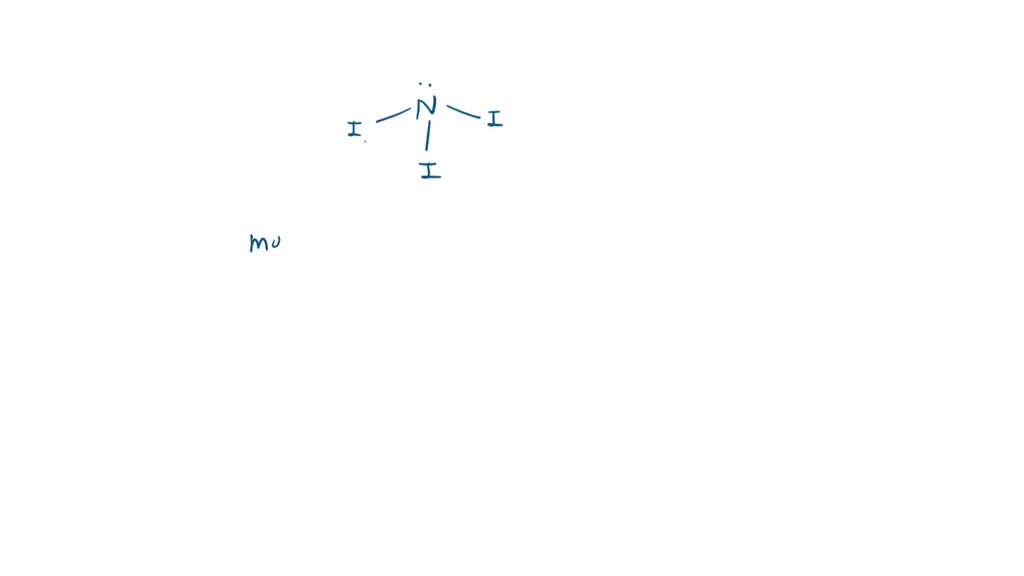 SOLVED: 3 AJ4J JX Whal the correct molecular structure of Nl 3 pyramica ...