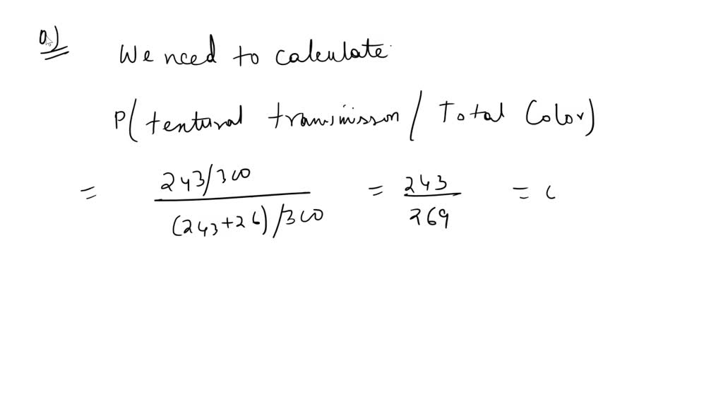 SOLVED: The analysis of results from a leaf transmutation experiment ...