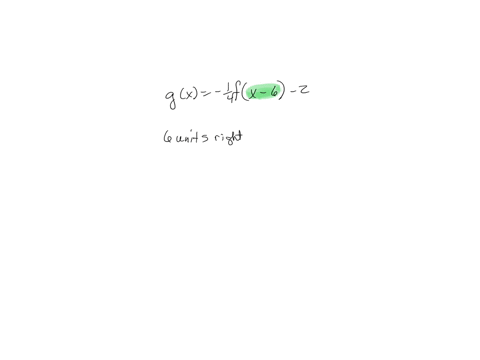 the-graph-of-gx-14-f-x-6-2-is-the-graph-of-y-fx-select-the-correct-answer-below-a-compressedshrunk-by-a-factor-of-14-reflected-across-the-x-axis-and-shifted-right-6-units-and-down-2-units-b-67908