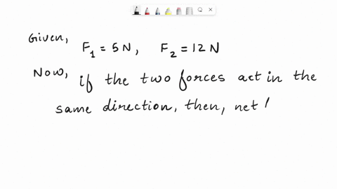 two-forces-5n-and-12n-act-on-particle-then-net-force-34328