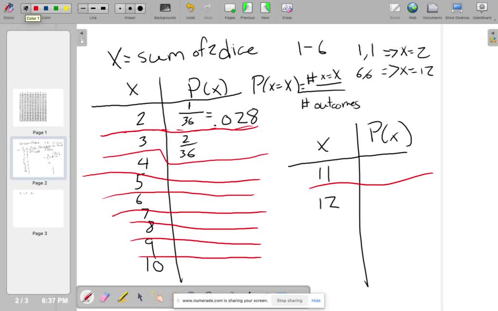SOLVED In a game of craps, you roll two fair dice. Whether you win or