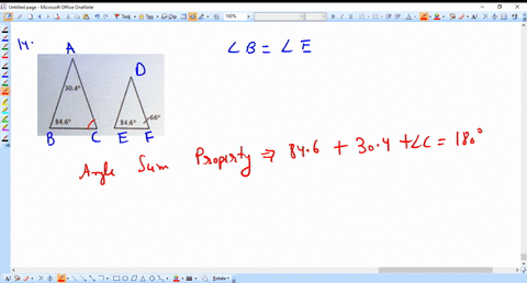 pleaseee-dont-ignore-need-help-state-whether-the-two-triangles-are-similar-if-so-write-a-similarity-statement-and-tell-if-they-are-similar-by-aa-sss-or-sas-14_-are-the-two-triangles-similar-41241