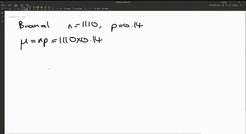 find-the-mean-variance-and-standard-deviation-for-each-of-the-values-of-n-and-p-when-the-conditions-for-the-binomial-distribution-are-met-round-your-answers-to-three-decimal-places-as-needed-n1110-p14