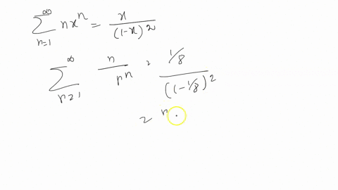 a-starting-with-the-geometric-series-xn-n-0-find-the-sum-of-the-series-nxn-1-n-1-x-1-11x2-b-find-the-sum-of-each-of-the-following-series-i-nxn-n-1-x-1-11x211x-ii-n-8n-n-1-c-find-the-sum-of-e-59005