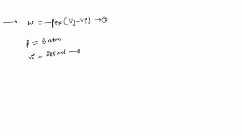 a-gas-expands-from-285-ml-to-789-ml-at-constant-temperature-how-much-work-is-done-by-the-gas-joules-if-it-expands-against-a-constant-pressure-of-600-atm-46278