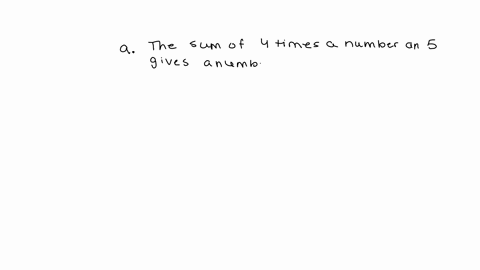 q-1-write-the-following-statement-in-the-form-of-equation-a-the-sum-of-four-times-a-number-and-5-gives-a-number-five-times-of-it-b-one-fourth-of-a-number-is-2-more-than5-37406