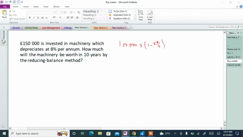 150-000-is-invested-in-machinery-which-depreciates-at-8-per-annum-how-much-will-the-machinery-be-worth-in-10-years-by-the-reducing-balance-method-26222