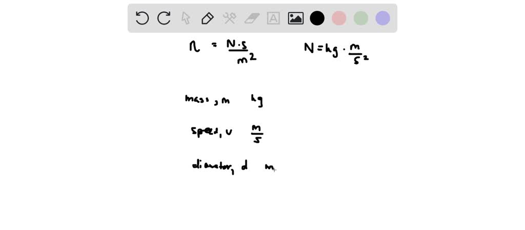 SOLVED: The coefficient of viscosity (η) of a gas depends on the mass ...