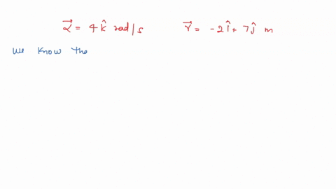 a-circular-rigid-body-is-rolling-without-slipping-on-a-curved-surface-with-radius-of-curvature-p-47-m-in-2d-as-shown-the-angular-velocity-of-the-body-is-3k-rads-and-the-angular-acceleration-24697