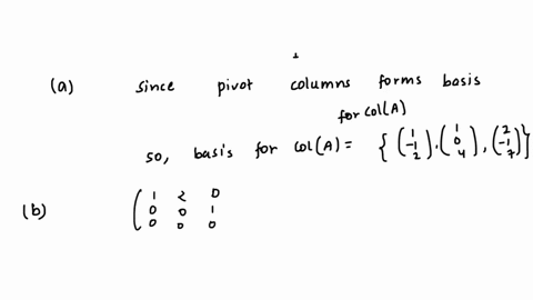 consider-the-following-matrix-a-and-its-reduced-row-echelon-form-r-33-point-give-basis-for-tne-column-space-of-a-basis-ca-point-give-basis-for-te-null-space-of-a-basis-na-point-give-the-dime-77729