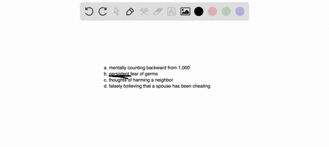 which-of-the-following-best-illustrates-a-compulsion-a-mentally-counting-backward-from-1000-b-persis-98222
