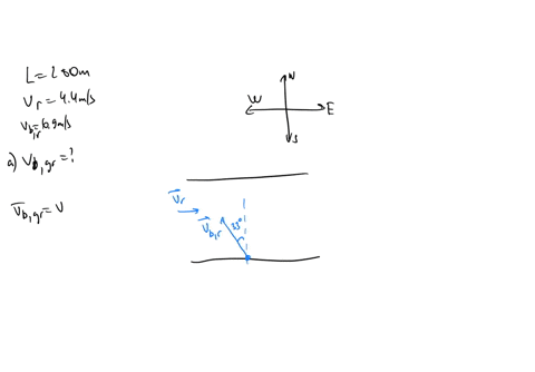 a-280-m-wide-river-flows-due-east-at-a-uniform-speed-of-44ms-a-boat-with-a-speed-of-69ms-relative-to-the-water-leaves-the-south-bank-pointed-in-a-direction-33owest-of-north-what-is-the-a-mag-81868