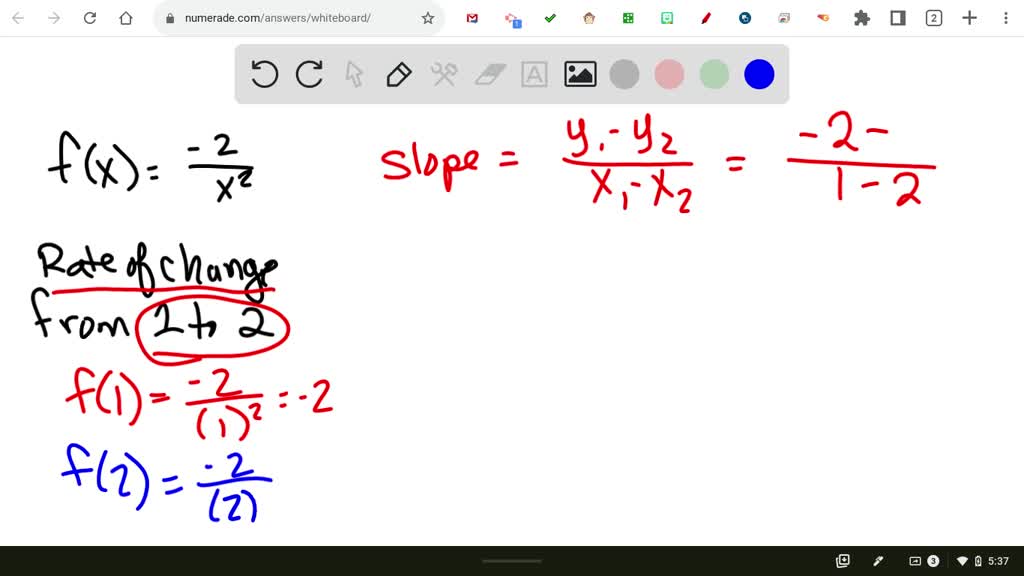 solved-f-x-2-x-2-rate-of-change-going-from-1-to-2