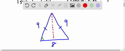 an-isosceles-triangle-has-two-congruent-sides-of-length-9-inches-the-remaining-side-has-a-length-o-2-16787