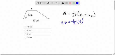 identify-the-missing-base-of-the-trapezoid-given-that-a36-cm2-help-please-4-cm-12-cm-18-cm-4-cm-6-cm-12-cm-22252