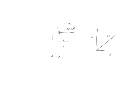 you-measure-the-capacitance-c1-of-a-capacitor-by-doing-the-following-first-connect-capacitors-c1-and-c2-in-series-to-a-power-supply-that-provides-a-voltage-v-that-can-be-varied-the-capacitan-33817