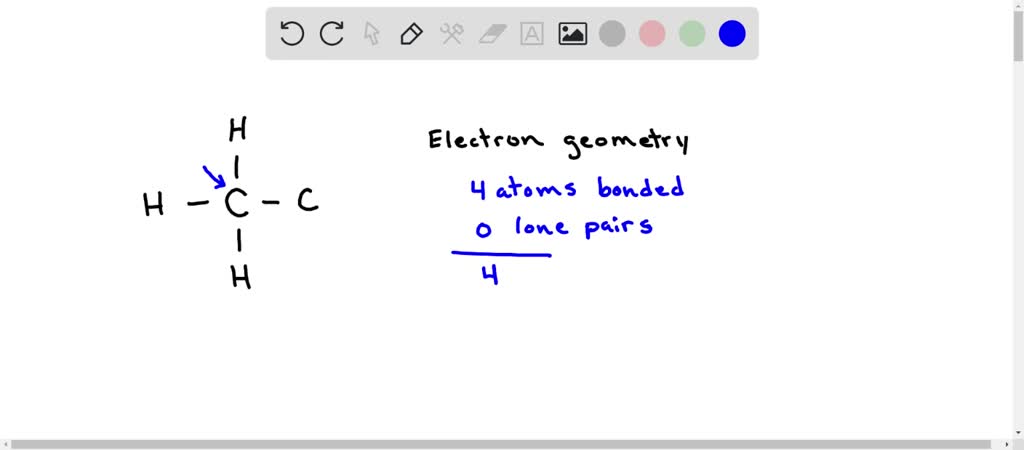 Solved: The Ideal Value For The H-c-h Bond Angle About The Carbon Atom 