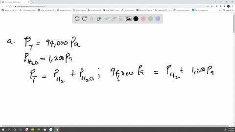 1-hydrogen-gas-is-collected-by-bubbling-it-through-water-calculate-the-partial-pressure-of-the-hydrogen-gas-if-a-the-total-pressure-is-94000-pa-and-the-partial-pressure-of-water-is-1200-pa-b-41768