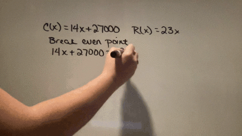 find-the-break-even-point-for-the-firm-whose-cost-function-c-and-revenue-function-r-are-given-cx-14x-27000-rx-23x-xy-74384