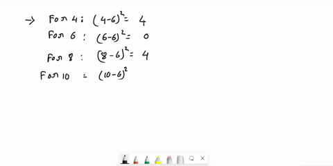 given-a-sample-with-5-scores-4-6-8-10-and-y-and-the-mean-of-this-sample-is-6-what-is-the-variance-of-the-sample-hint-first-find-y-25994