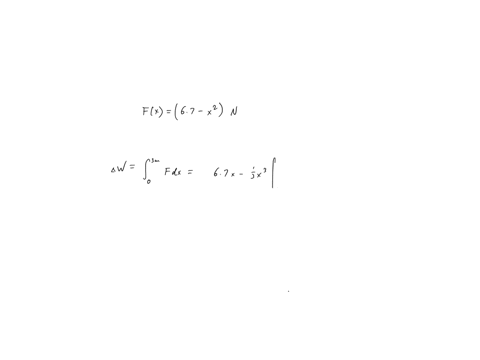 a-25-kg-block-is-initially-at-rest-on-horizontal-frictionless-surface-when-horizontal-force-in-the-positive-direction-of-an-fx-axis-is-applied-to-the-block-the-force-is-given-by-where-x-is-i-57442