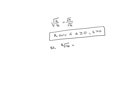 sqrtfracabfracsqrtasqrtb-is-true-a-only-if-a-geq-0-b0-b-for-no-real-value-of-a-and-b-c-only-if-fracab-geq-0-d-for-every-real-value-of-a-and-b-e-only-if-fracab-geq-0-b-neq-0-17-41-32-the-number-sqrt816
