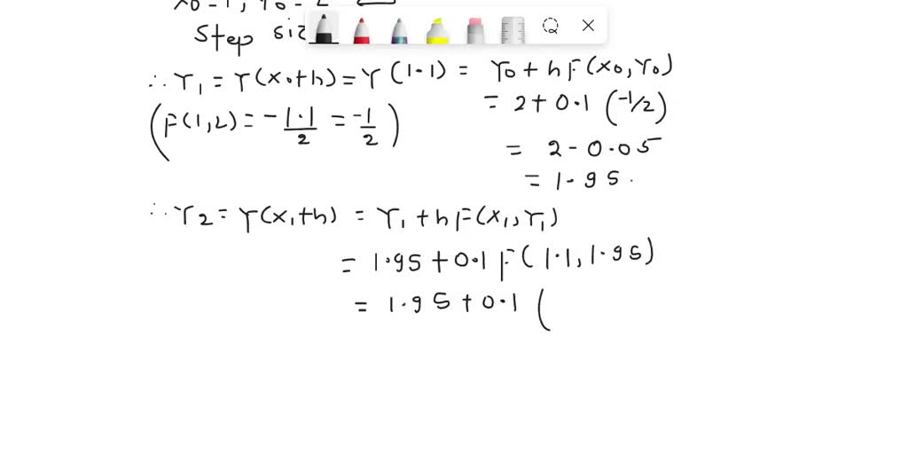 Solved Let Y F X Be A Solution Of The Ordinary Differential Equation