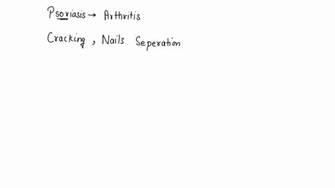 around-one-third-of-patients-with-psoriasis-develop-arthritis-which-of-the-following-changes-are-also-commonly-seen-a-reynauds-syndrome-b-crackingpitting-and-nails-separation-c-rheumatoid-no-28626