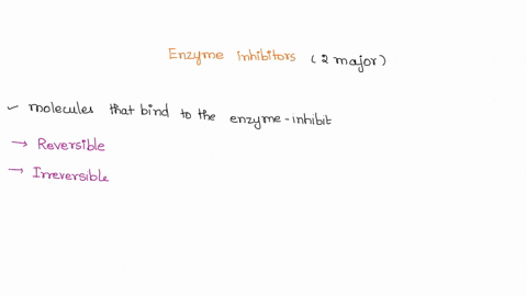 question-43-6-pts-name-the-two-major-forms-of-reversible-enzyme-inhibitors-describe-the-mechanism-of-how-each-type-of-inhibitor-interferes-with-enzyme-activity-and-describe-how-substrate-con-51698