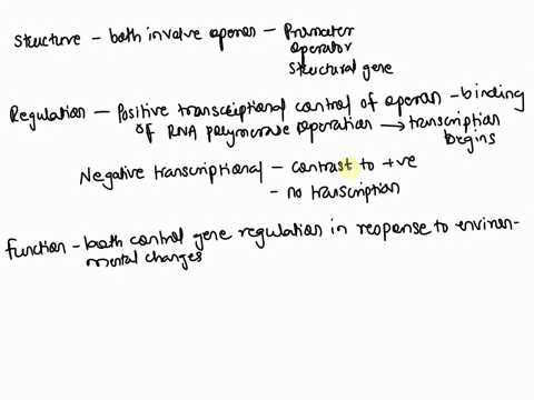 what-are-some-consistencies-and-discrepancies-think-structure-regulation-function-amongst-positive-and-negative-transcriptional-control-of-operons-describe-one-operon-in-detail-and-relate-it-37364