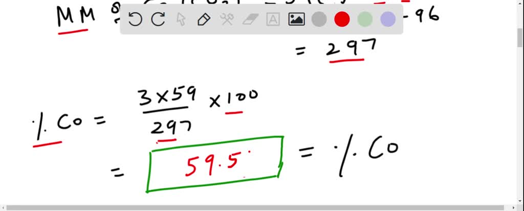 Video Solution: Chemical Formulas, Balancing, Chemical Reactions, And 