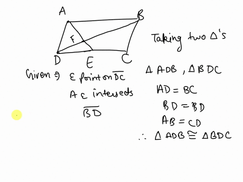 reasoning-in-the-following-diagram-parallelogram-abcd-point-e-has-been-located-on-side-dc-such-that-ae-druwn-and-intersects-diagonal-bd-at-point-f-prove-ef-bf-af-df-in-aacd-points-b-and-e-ar-21227