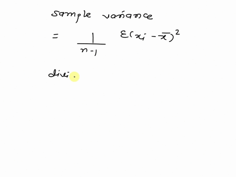 in-calculating-the-sample-variance-the-sum-of-the-squared-deviations-around-the-mean-is-divided-by-n-1-to-avoid-underestimating-the-unknown-population-variance-true-or-false-21447