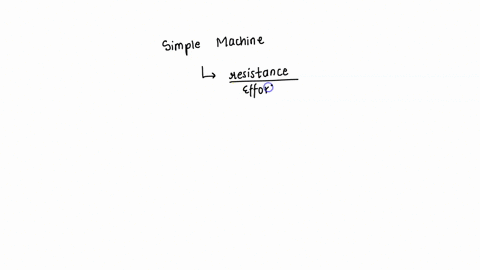 which-simple-machine-has-a-mechanical-advantage-that-is-computed-as-the-ratio-of-the-resistance-to-the-effort-87598