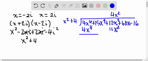 use-the-given-zero-to-find-the-remaining-zeros-of-the-function-hx-4x4-15x3-12x2-60x-16-zero-2i-the-remaining-zeros-of-h-are-use-comma-to-separate-answers-as-needed-use-integers-or-fractions-71383
