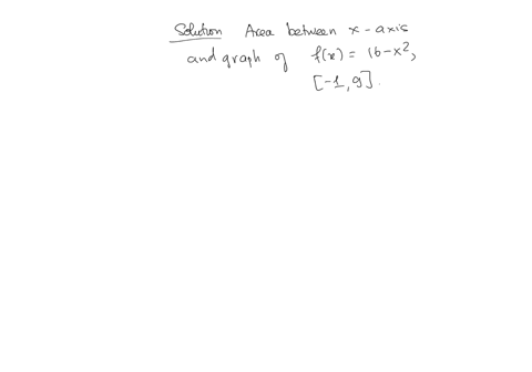 use-the-definite-integral-to-find-the-area-between-the-axis-and-flx-over-the-indicated-interval-check-first-to-see-if-the-graph-crosses-the-x-axis-in-the-given-interval-fx-16-x-19-the-area-b-42059