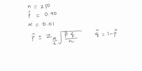 construct-a-99-confidence-interval-to-estimate-the-population-proportion-with-a-sample-proportion-equal-to-090-and-a-sample-size-equal-to-250-find-upper-and-lower-limit-35753
