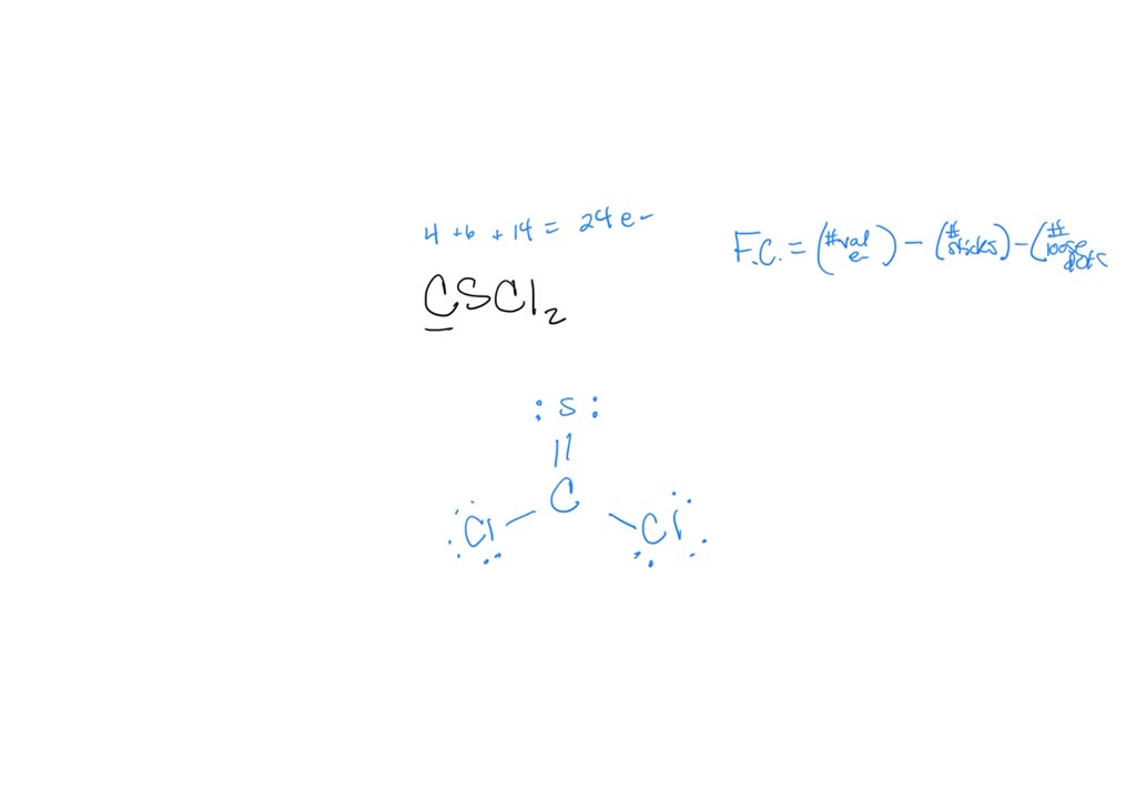 SOLVED: Draw a Lewis structure with minimized formal charges for ...