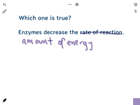 which-statement-about-enzymes-is-true-an-enzyme-functions-to-decrease-the-rate-of-a-chemical-reaction-enzymes-are-proteins-that-function-as-catalysts-in-nonliving-things-each-enzyme-can-cata-75634