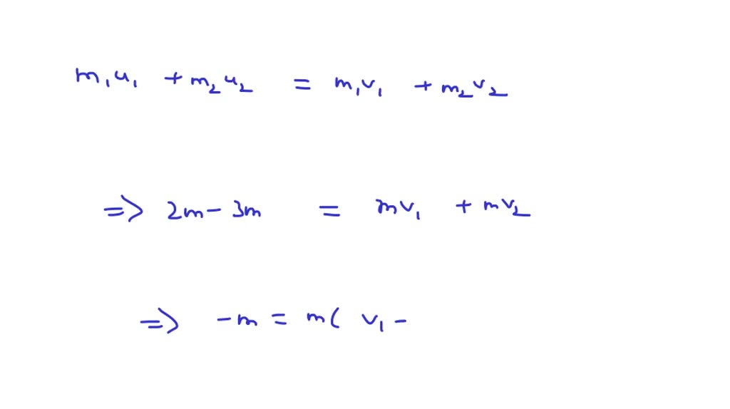 SOLVED Two billiard balls of equal mass undergo a perfectly elastic
