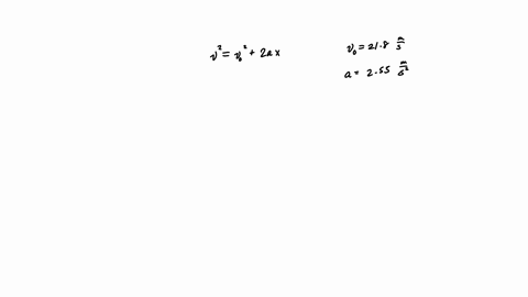 imagine-you-derive-the-following-expression-by-analyzing-the-physics-of-a-particular-system-v2v202ax-the-problem-requires-solving-for-x-and-the-known-values-for-the-system-are-a255metersecon-33842