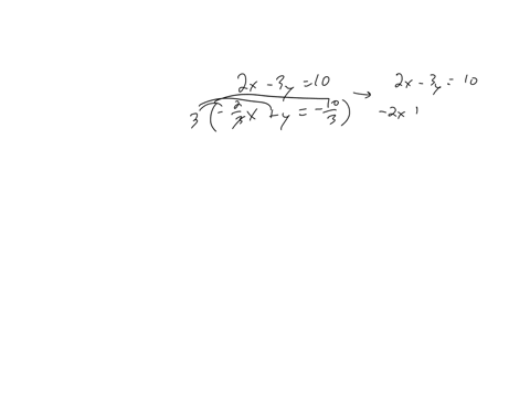 c-leftbeginarrayl2-x-3-y10-frac23-xy-frac103endarrayright